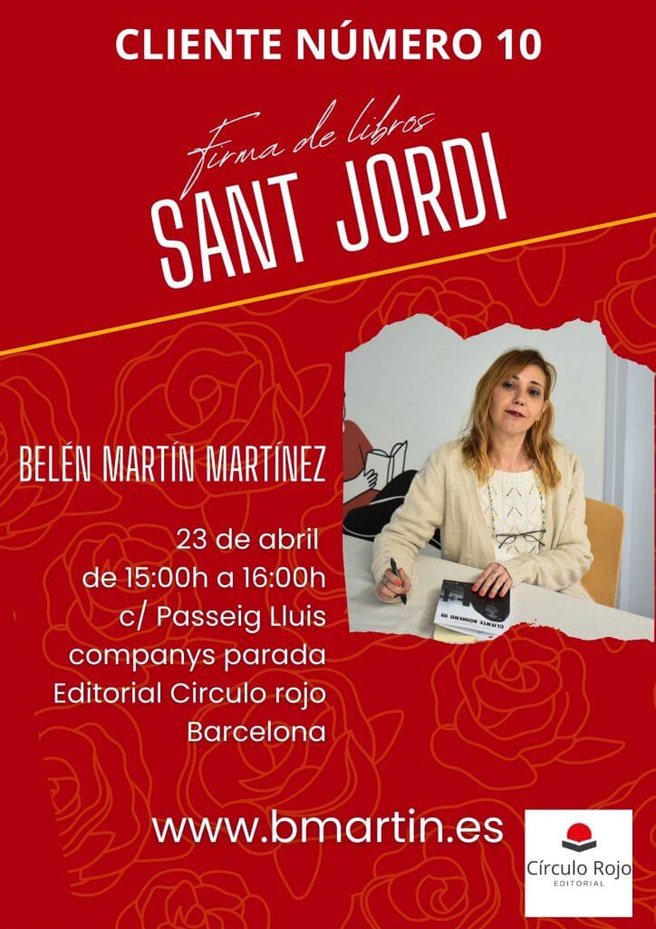 Belén Martín Martínez Autora y Escritora de Cliente Número 10