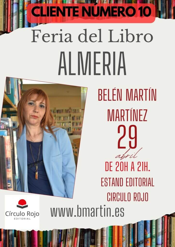 Belén Martín Martínez Autora y Escritora de Cliente Número 10